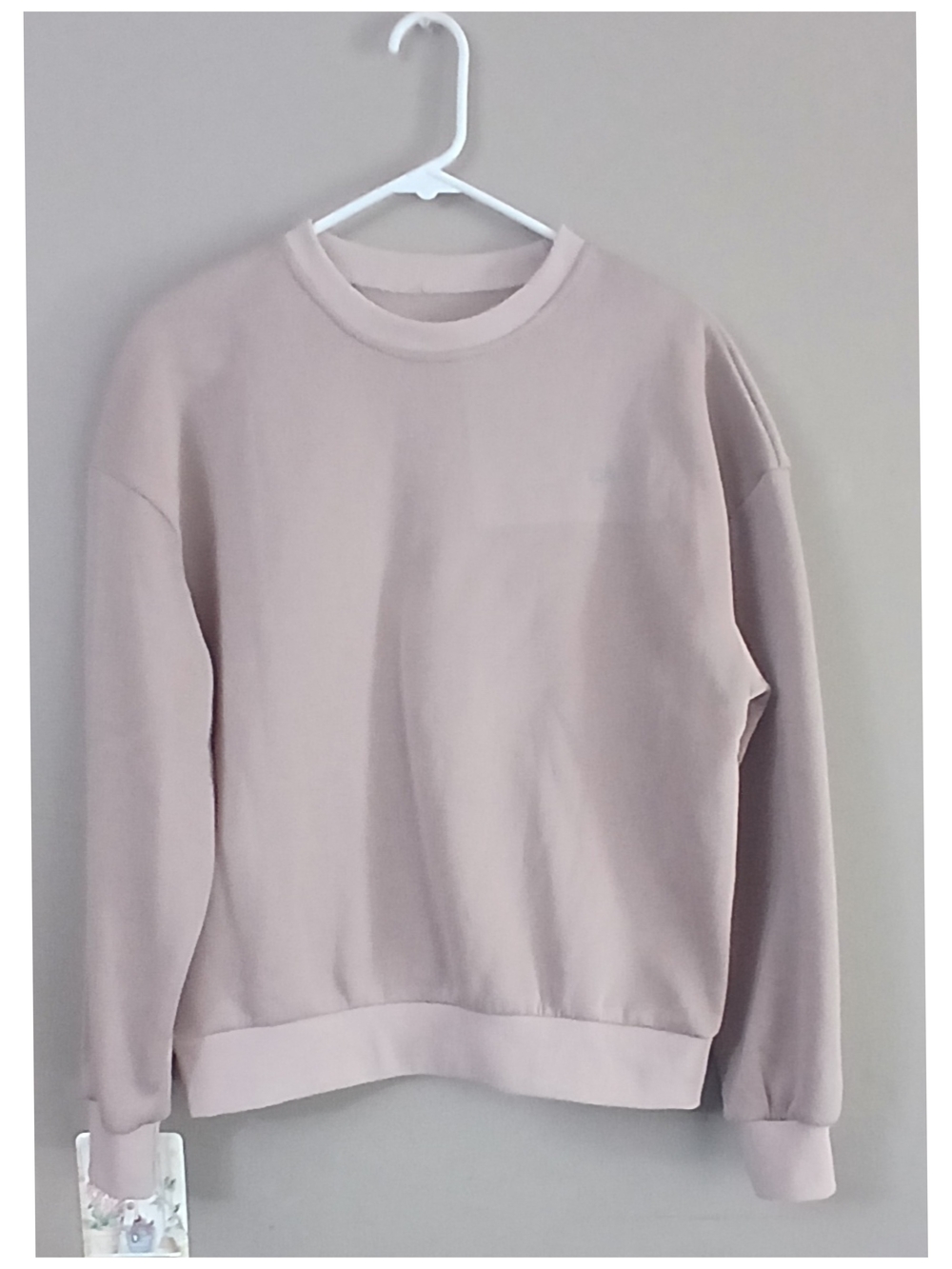 ALO Yoga Women's Crewneck Sweater - Blush Size Small  Not